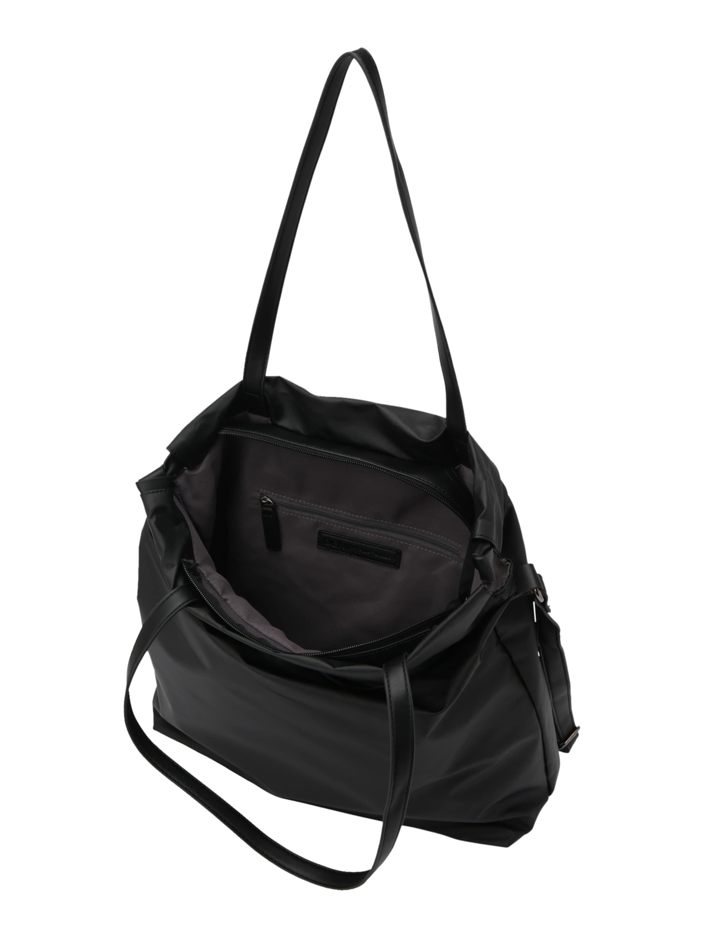 TOM TAILOR DENIM Shopper in Zwart