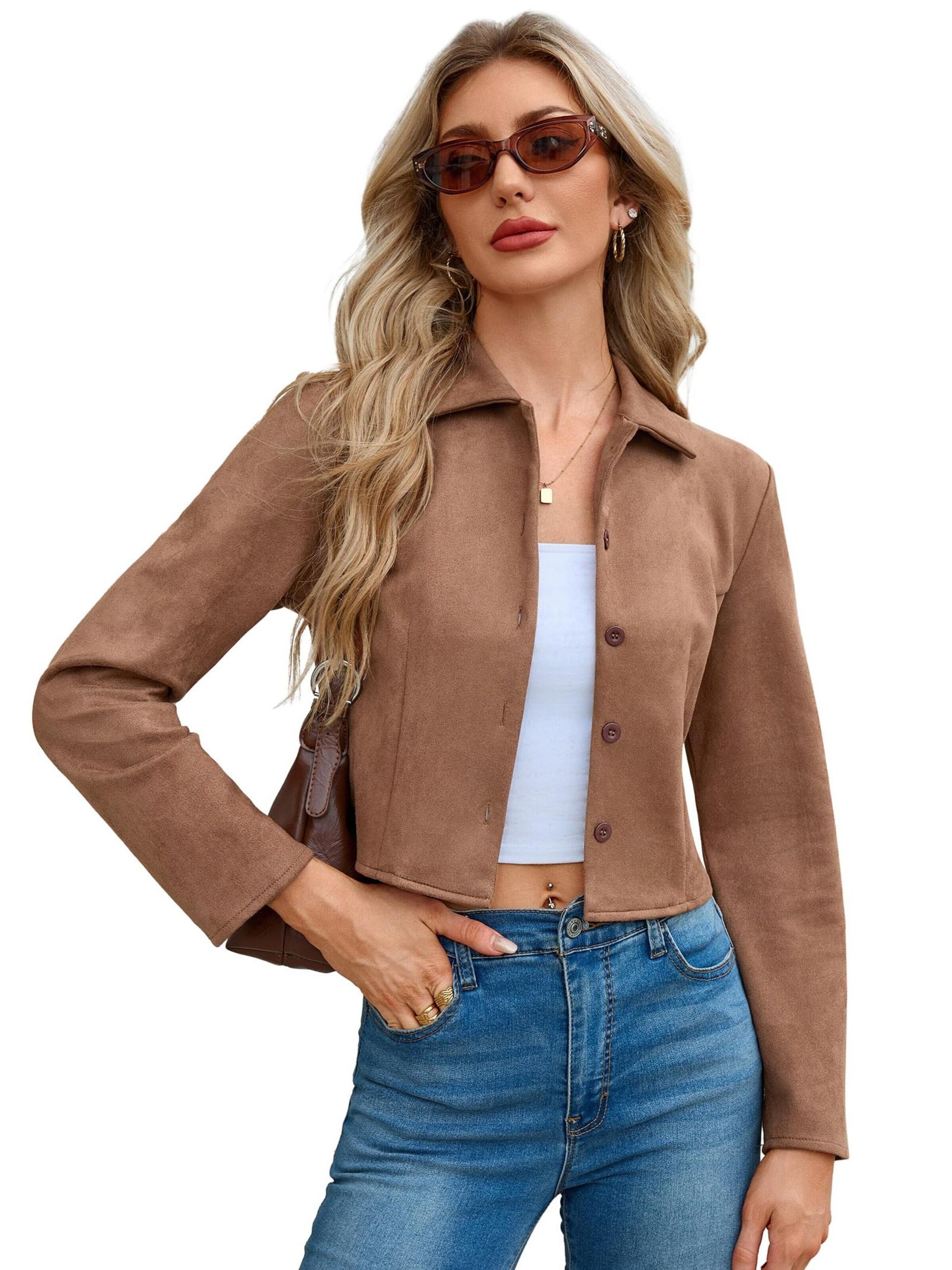 Yesfashion Übergangsmantel in S in brokat, Produktansicht