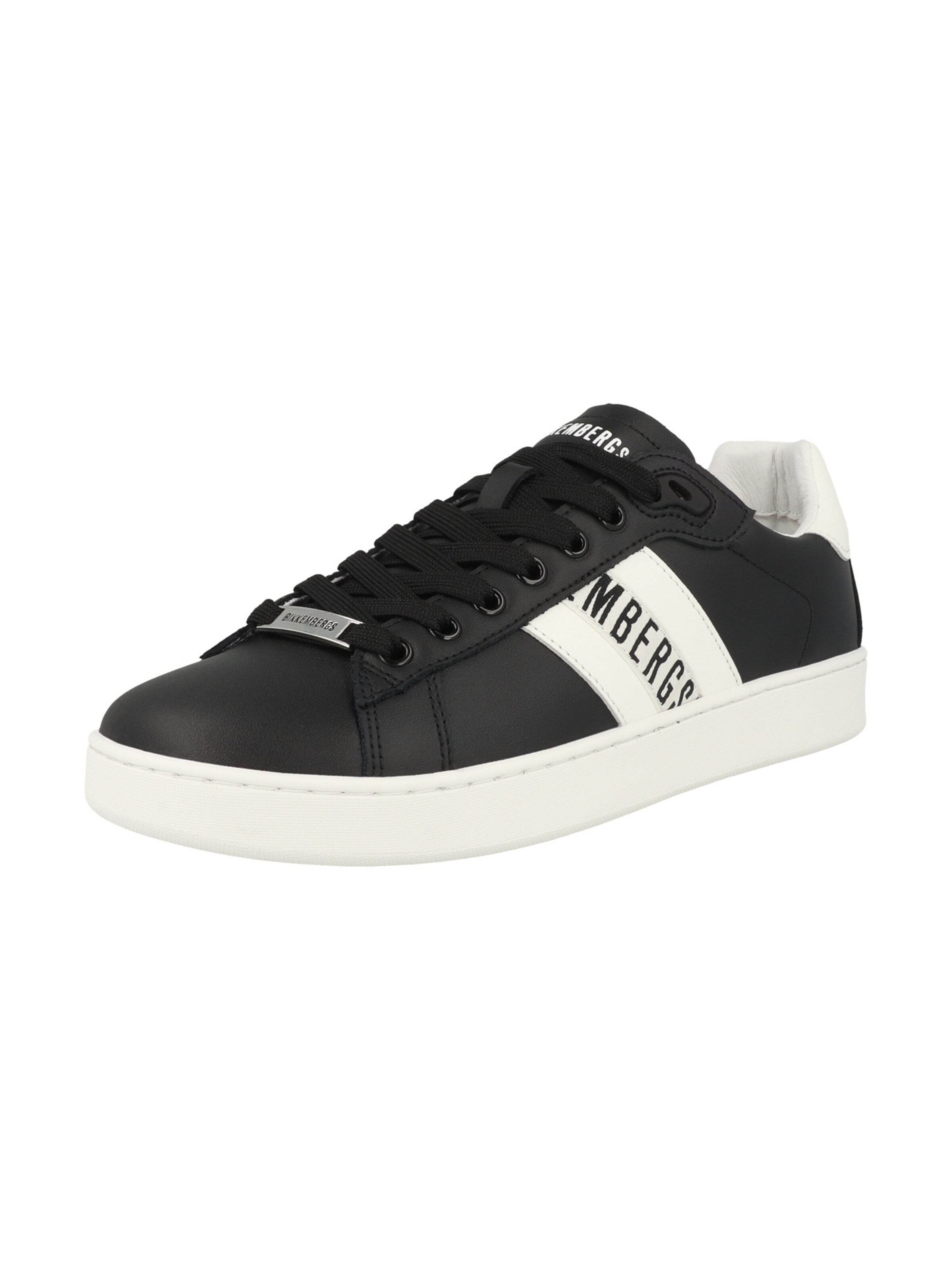 Baskets basses 'Recoba' BIKKEMBERGS en noir : devant