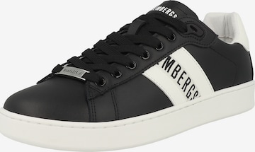 Baskets basses 'Recoba' BIKKEMBERGS en noir : devant