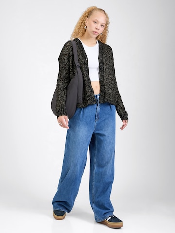 VILA Knit cardigan 'VIFELINE' in Black