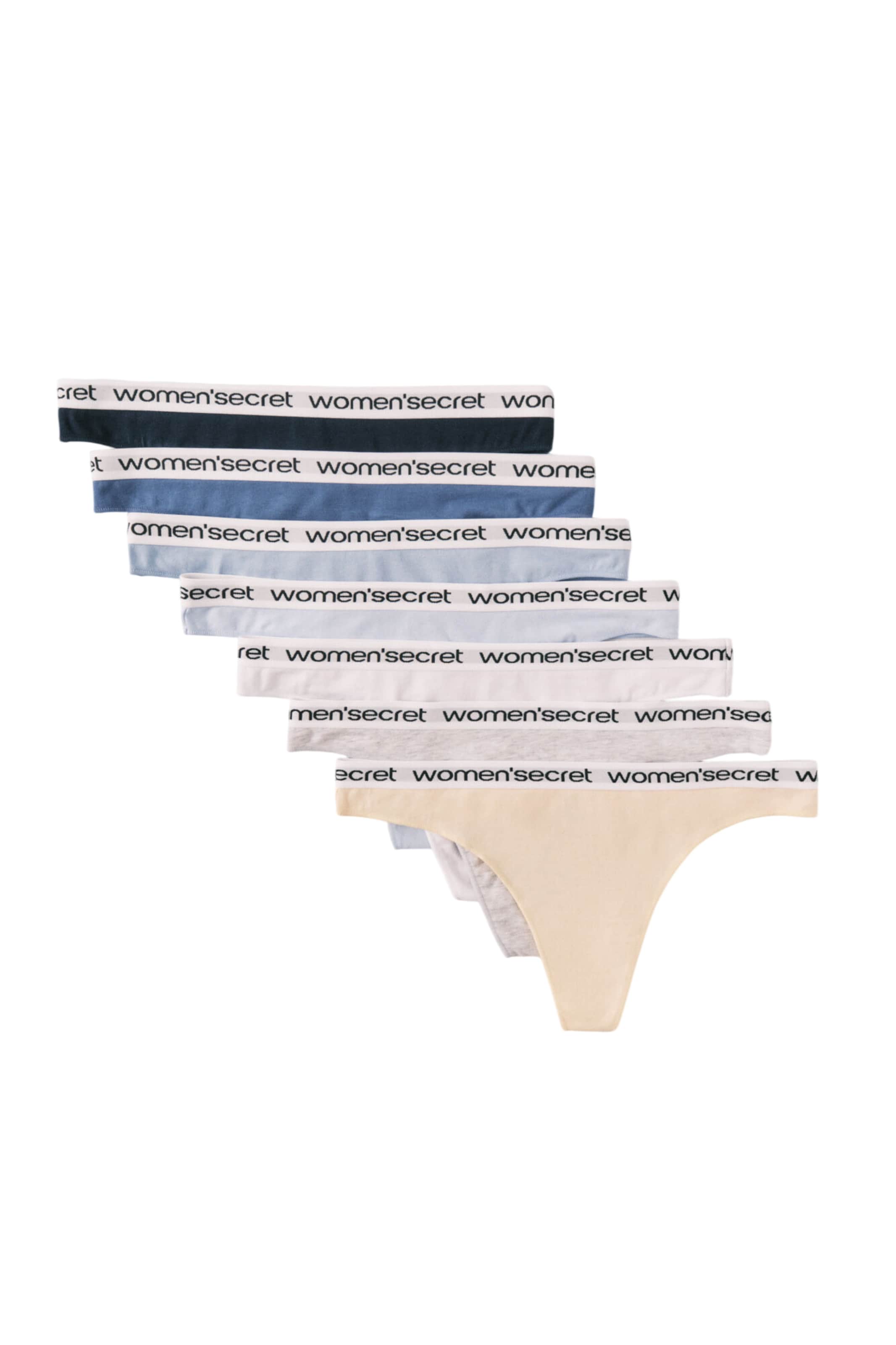 Women' Secret String in Beige: voorkant