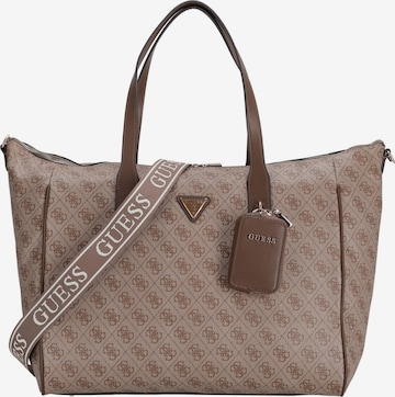 GUESS Originals Shopper 'Latona' in Braun: Vorderseite