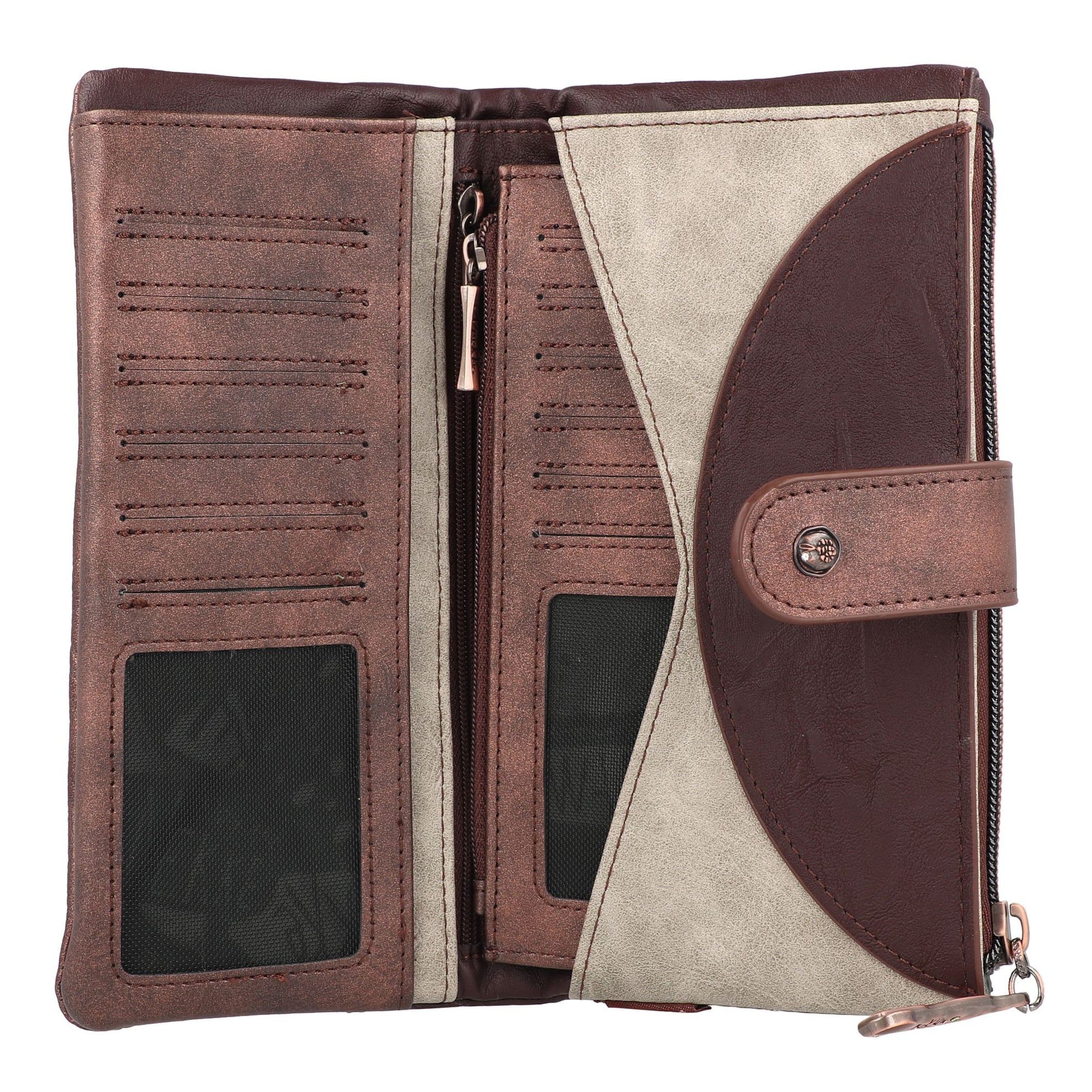 Anekke Wallet in Brown