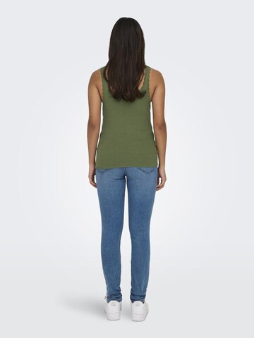 ONLY Knitted Top 'GEMMA' in Green