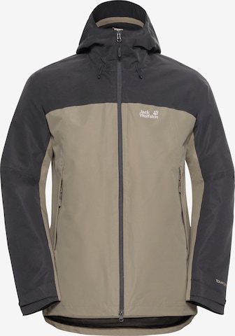 JACK WOLFSKIN Übergangsjacke in Beige: Vorderseite