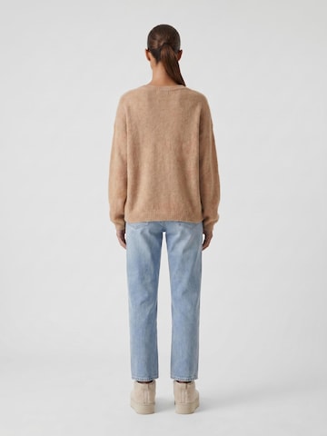 Pull-over oversize 'Silja' americandreams en marron