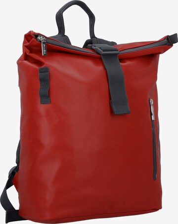 BREE Backpack 'PNCH 712 ' in Red