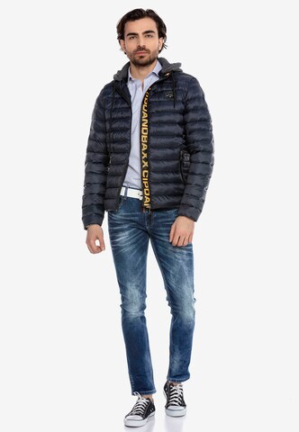 CIPO & BAXX Between-Season Jacket in Blue