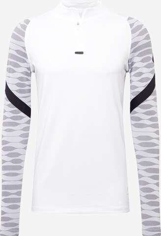 NIKE Performance shirt 'Strike' in White: front