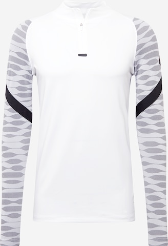 NIKE Performance Shirt 'Strike' in White: front