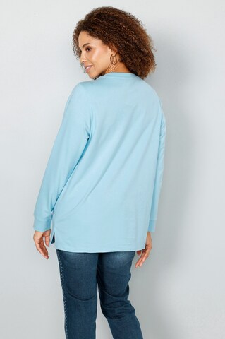 Sweat-shirt MIAMODA en bleu