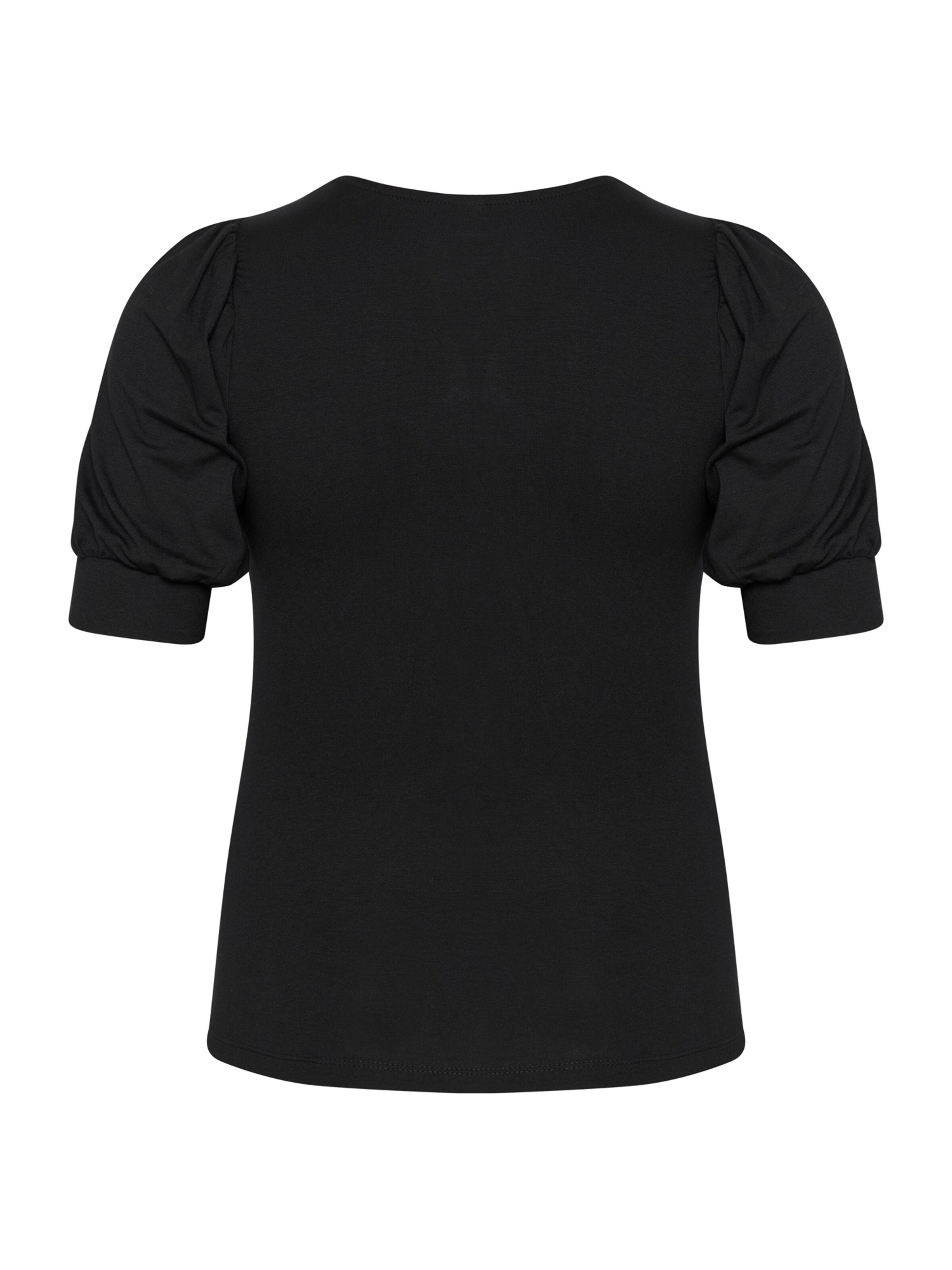 KAFFE CURVE Μπλουζάκι 'Sissy' σε μαύρο