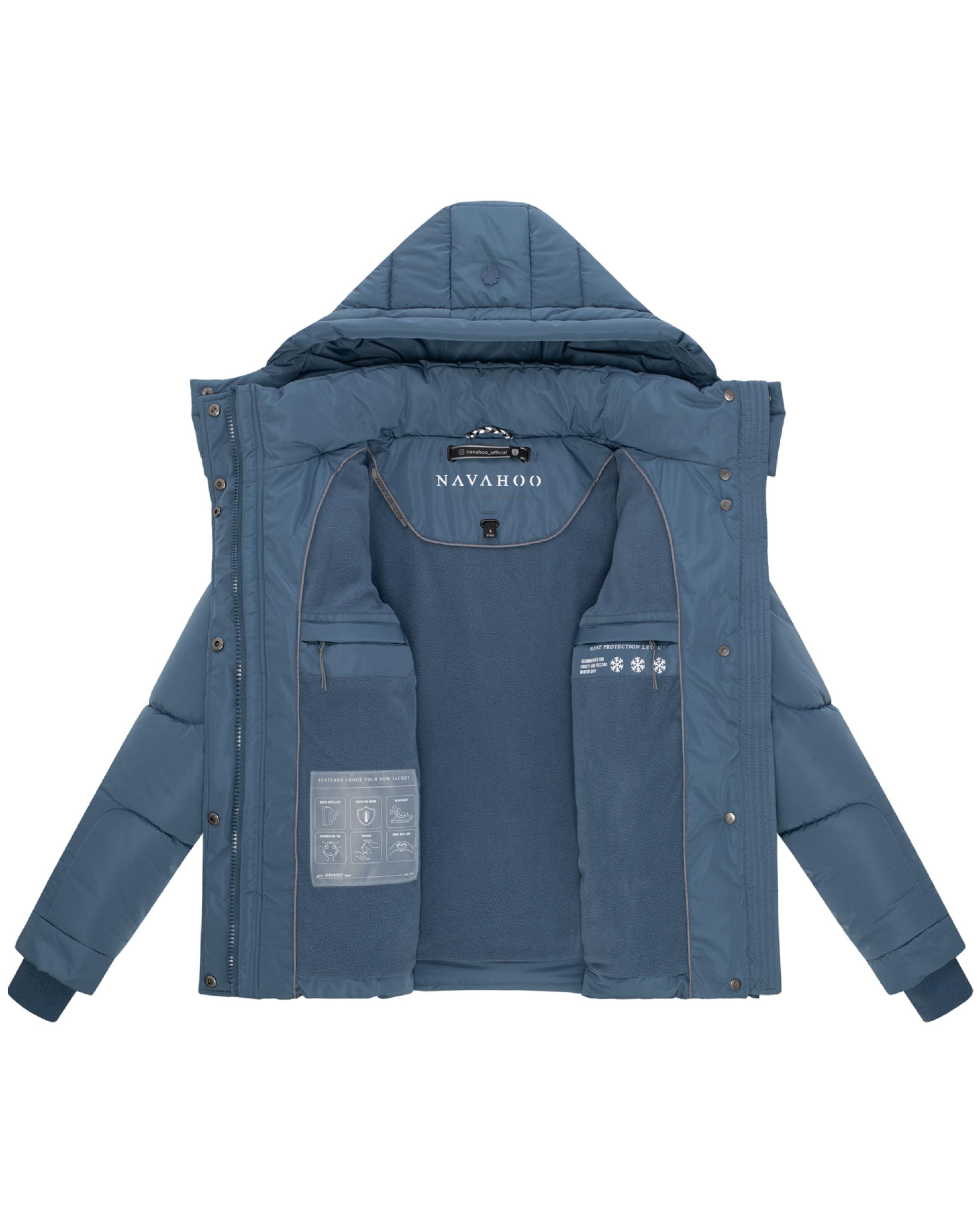 NAVAHOO Зимняя куртка 'Zauberlicht 14' в Синий