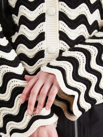 Cardigan 'YASBERTHA' YAS en beige