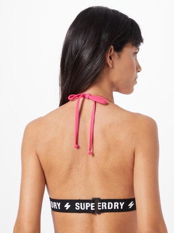 Superdry Triangel Bikinitop in Pink