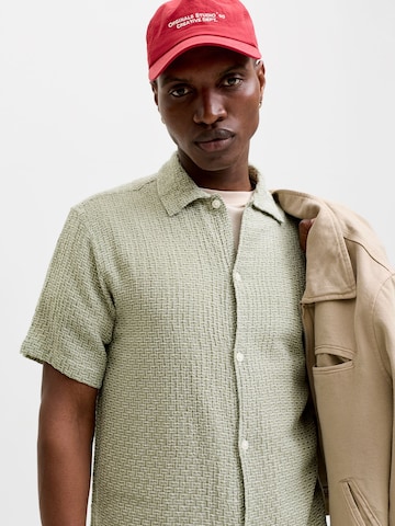 JACK & JONES Comfort Fit Hemd in Grün