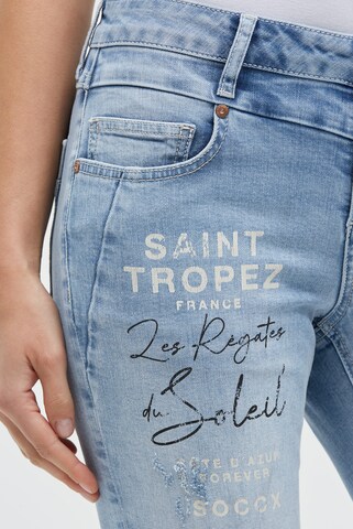 Soccx Regular Jeans in Blue