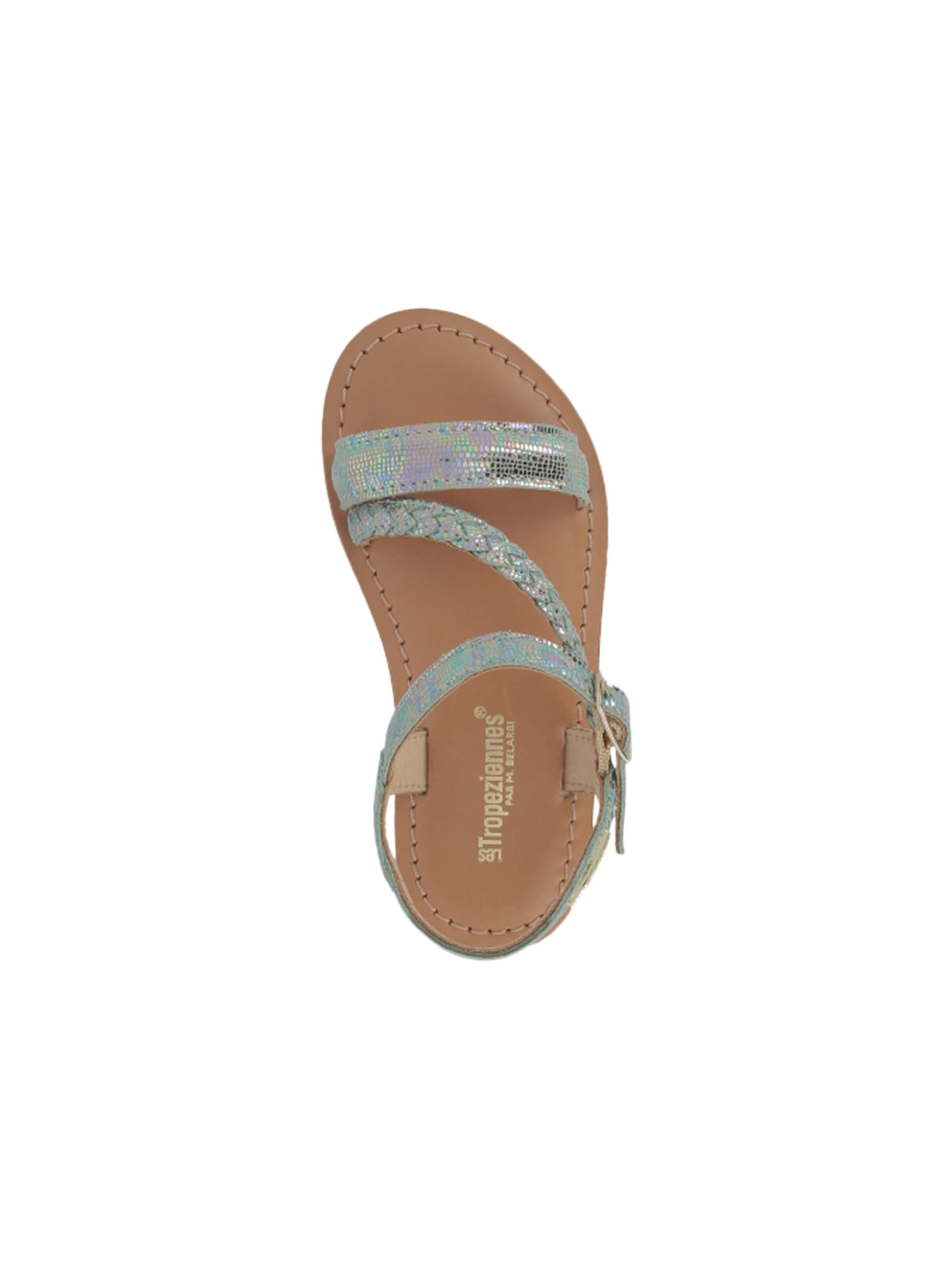 Sandalo 'Beluga-Ledersandalen für Kinder' di Les Tropéziennes in blu