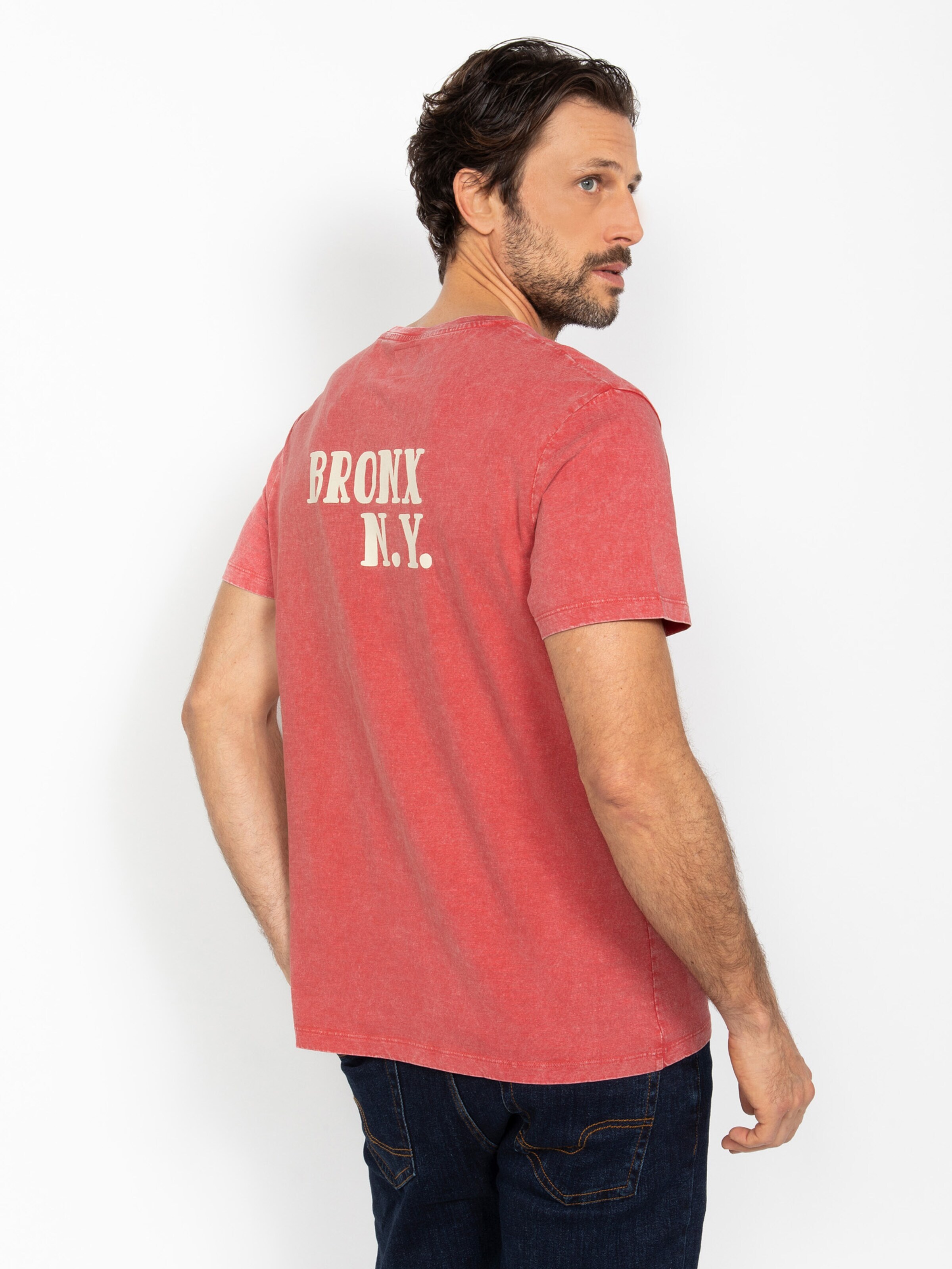 Schott NYC Shirt in Red