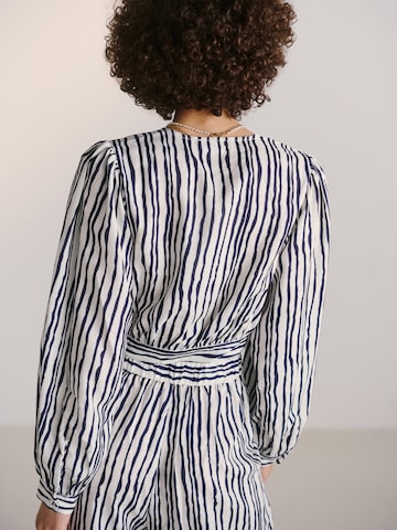 Guido Maria Kretschmer Women - Blusa 'Colleen' en azul