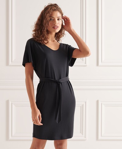 Rochie Superdry pe albastru marin, Vizualizare model