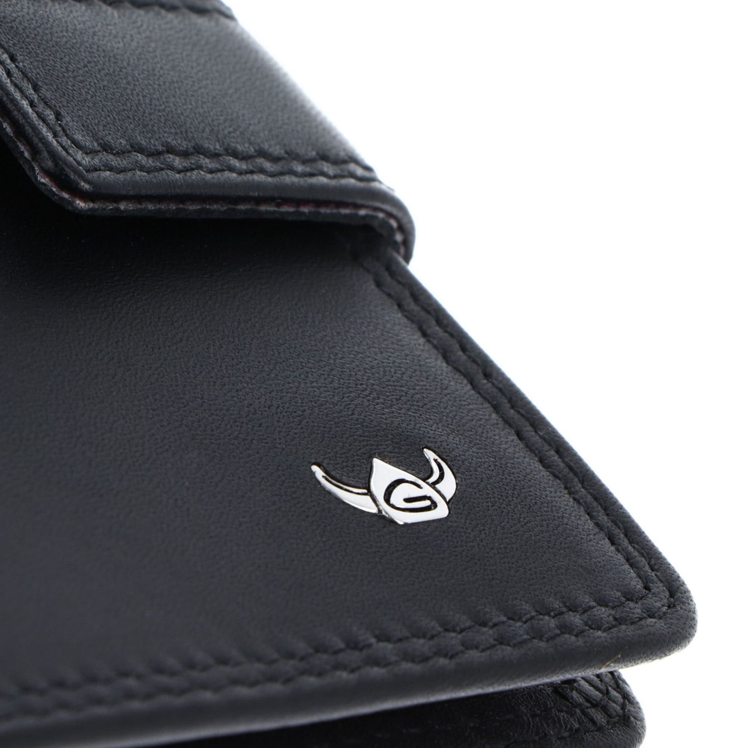Porte-monnaies 'Polo' GOLDEN HEAD en noir