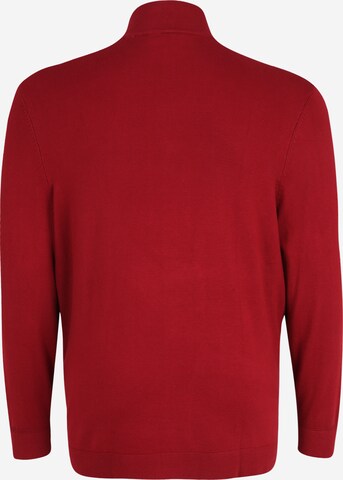 TOM TAILOR Men + Пуловер в червено