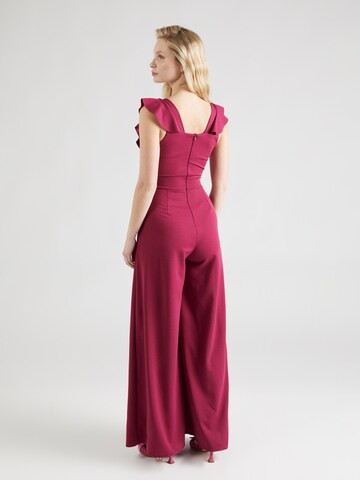 WAL G. Jumpsuit 'LEAH' i röd