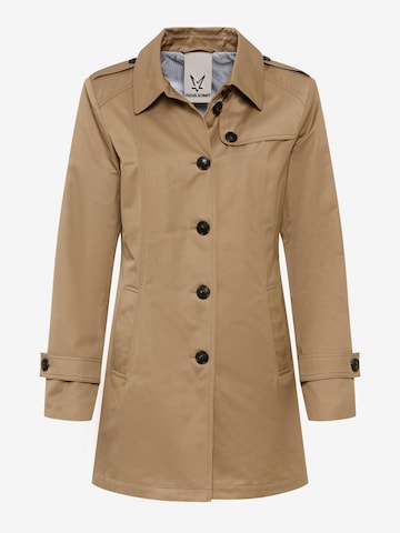 Fuchs Schmitt Between-Seasons Coat 'Oxford' in Beige: front