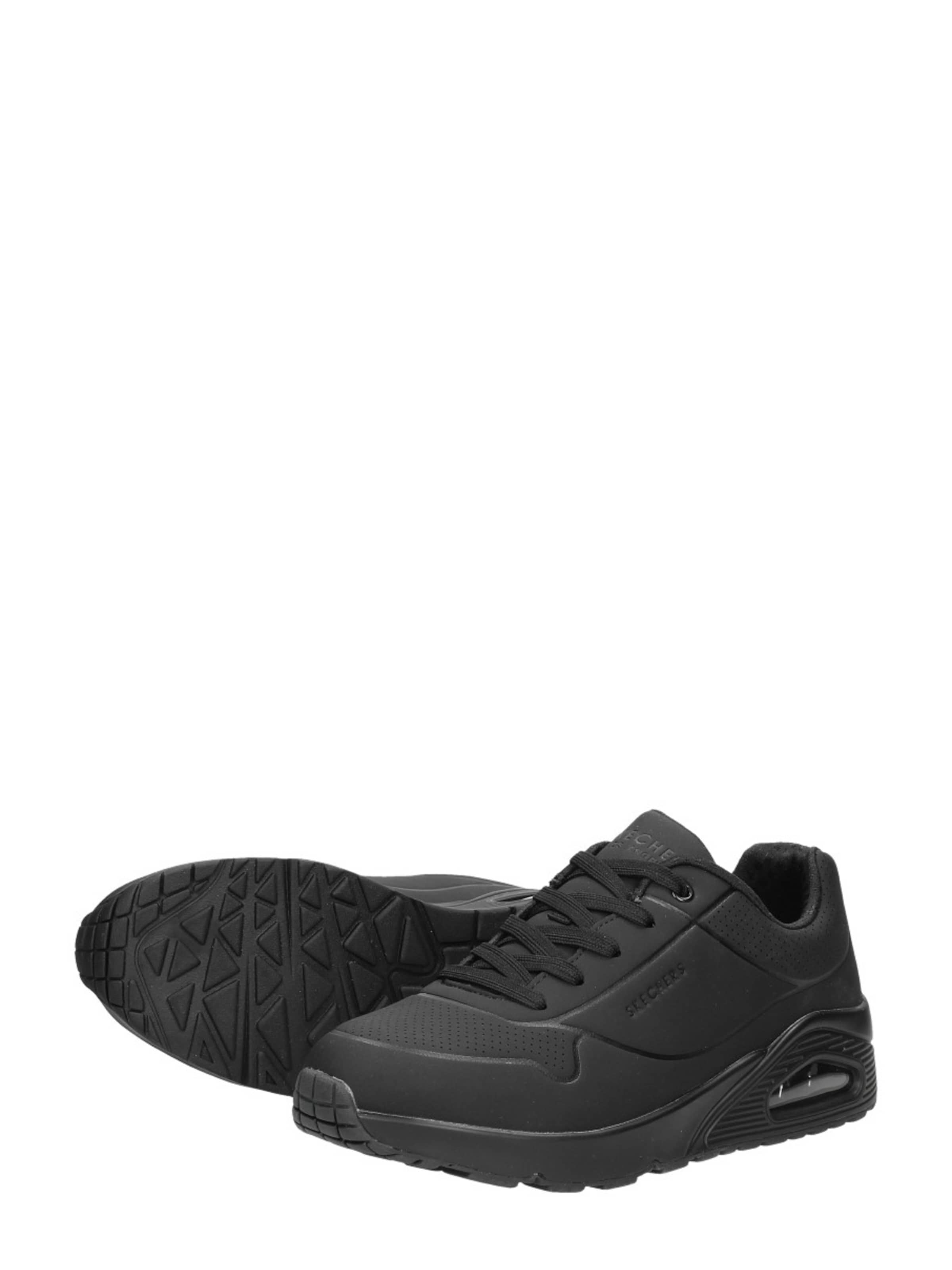 SKECHERS Sneakers 'Uno - Stand On Air' in Zwart