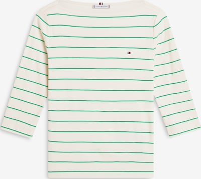 TOMMY HILFIGER Paita 'NEW CODY' värissä vihreä / valkoinen, Tuotenäkymä