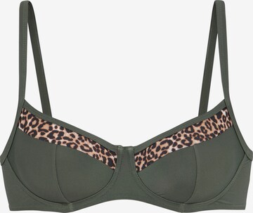 LASCANA Bikini Top in Grün: predná strana