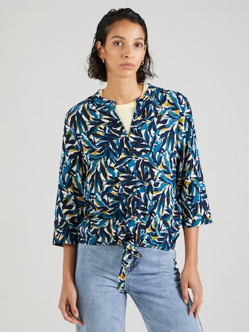 VILA Blouse 'SAYA LEA' in Blauw: voorkant