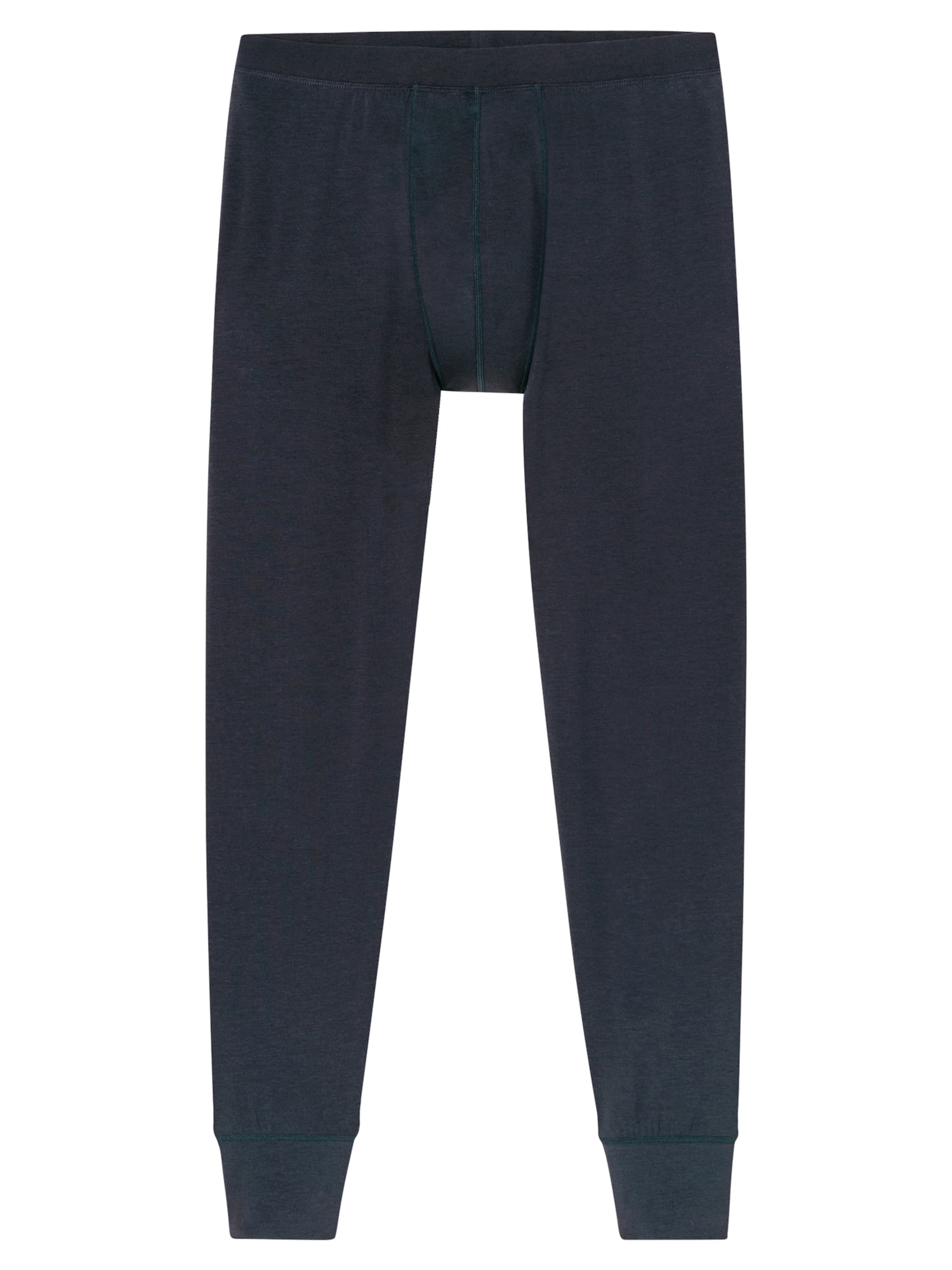 Sous-vêtements longs SCHIESSER en bleu : devant