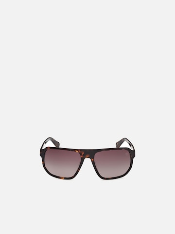 TIMBERLAND - Gafas de sol 'Timberland TB00075 Shiny blue 61/19/155 MAN Sunglasses' en marrón: frente