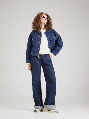 Kaotiko Μπλούζα φούτερ 'PARIS COFFEE' σε μπεζ