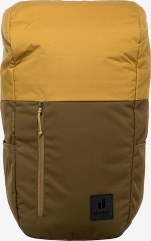 DEUTER Backpack 'Stockholm' in Yellow: front