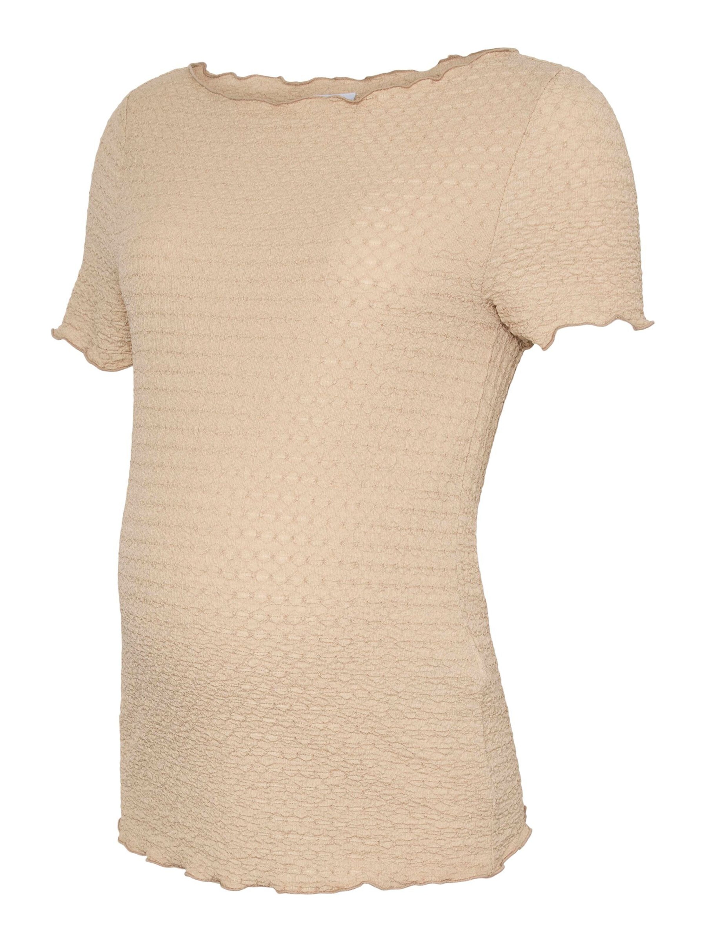 MAMALICIOUS Shirt 'MLAdine' in Grey: front