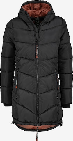 Sublevel Wintermantel in Zwart: voorkant