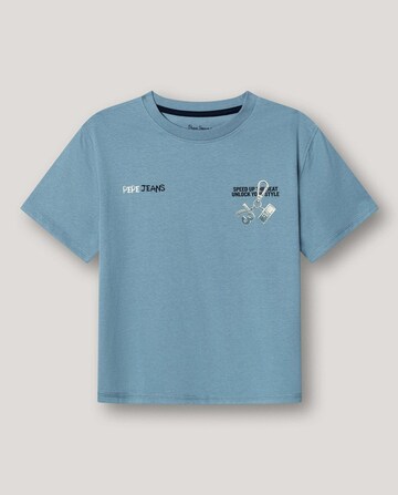 Pepe Jeans - Camiseta 'Dominic' en azul