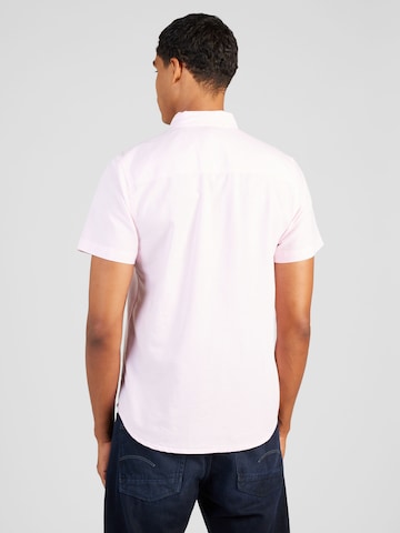BURTON MENSWEAR LONDON Regular fit Button Up Shirt in Pink
