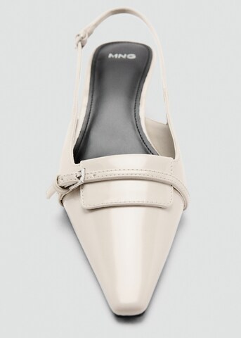 MANGO Slingback Pumps in Beige
