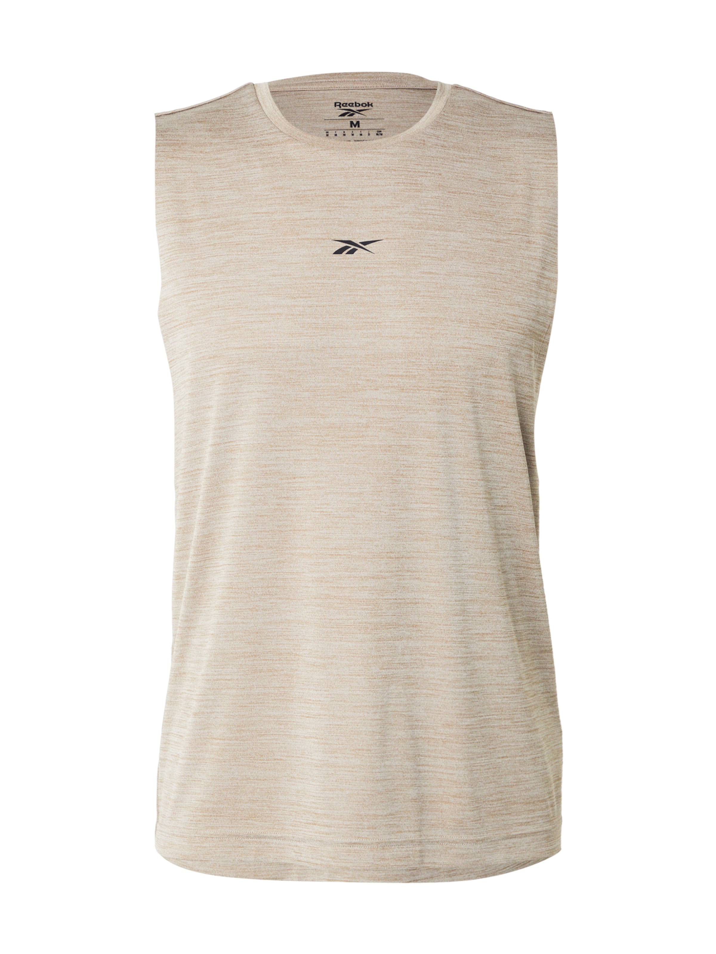 ReebokTehnička sportska majica - siva boja: prednji dio