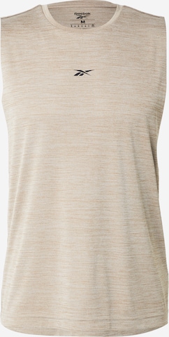 Reebok Toiminnallinen paita värissä harmaa: etupuoli