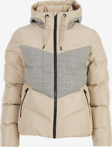 PROTEST Sportjas 'PRTBARLEY' in Beige: voorkant