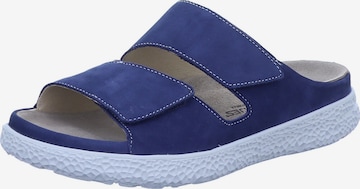 GABOR Muiltjes 'Groove Natural' in Blauw: voorkant