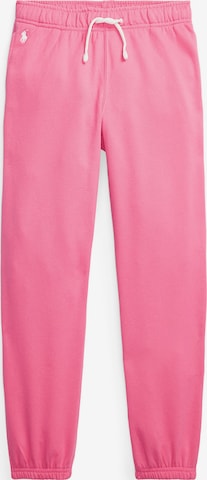 Polo Ralph Lauren Tapered Pants in Pink: front