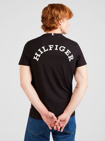 TOMMY HILFIGER T-Shirt in Schwarz