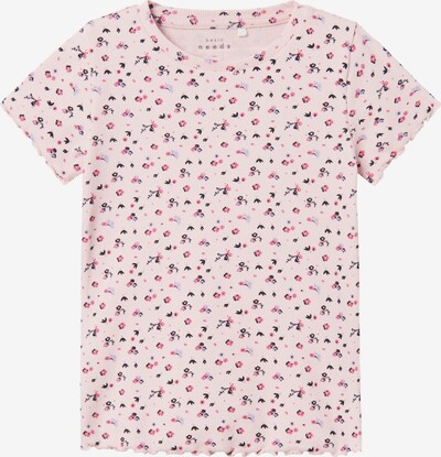 NAME IT Camiseta 'VEMMA' en lila / rosa / rosa / negro, Vista del producto